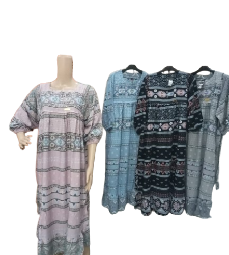 Dress Fuji Garis Horizontal